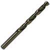 Drill America 23/64" Cobalt Steel Taper Length Drill Bit DWDTLCO23/64